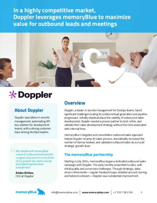 How Doppler turned outbound doubt into enterprise growth – Case study