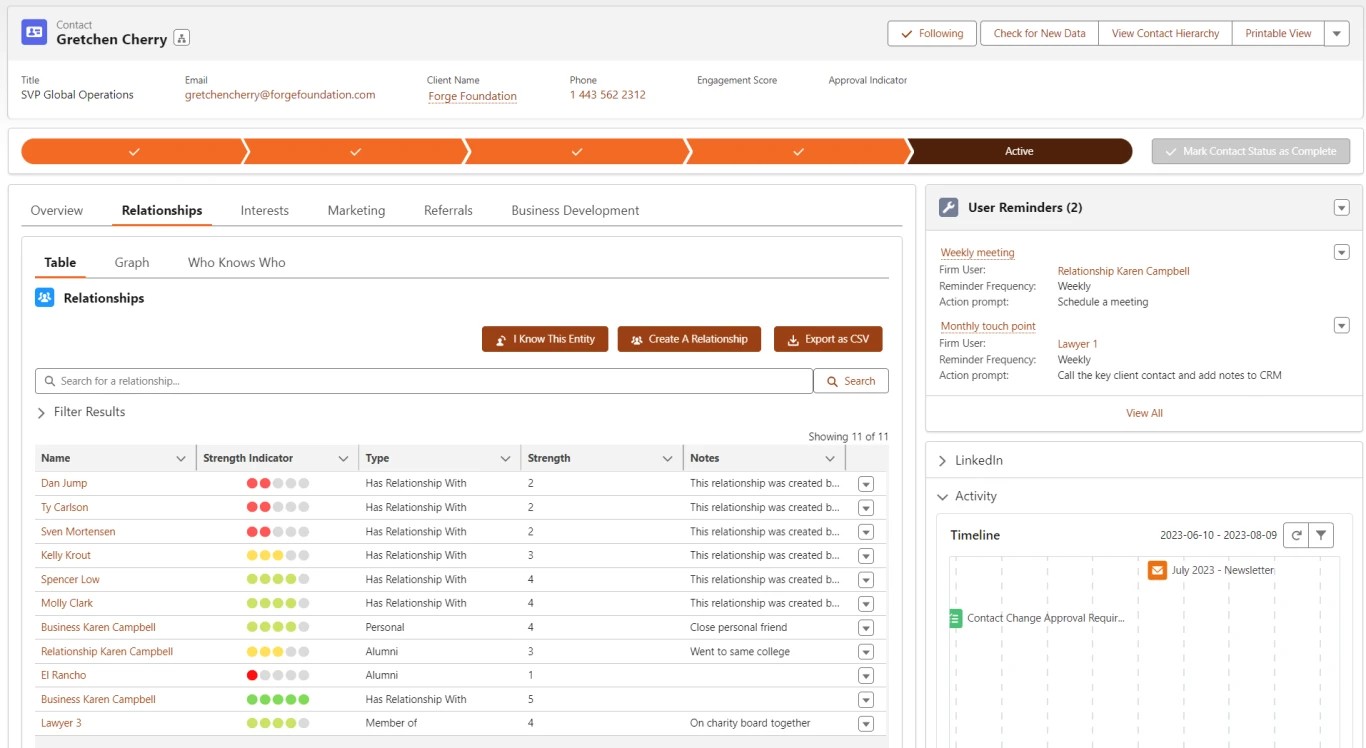 Litera Foundation Clients screenshot