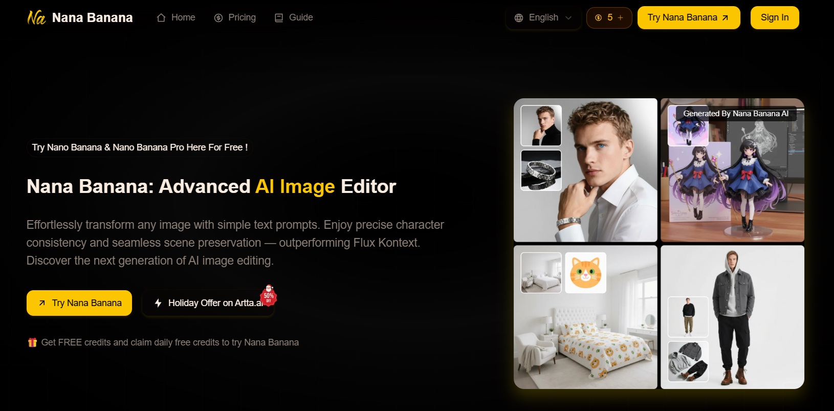 Nana Banana AI Image Editor preview