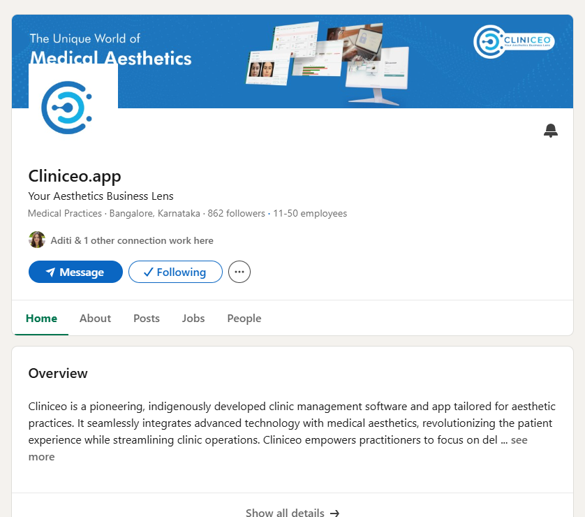 Cliniceoapp screenshot