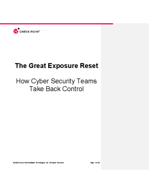The Great Exposure Reset