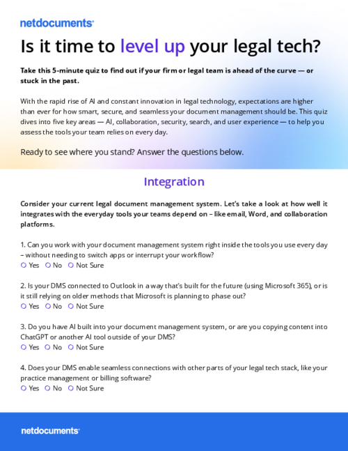 5-Minute Quiz: Is it time to level up your tech?
