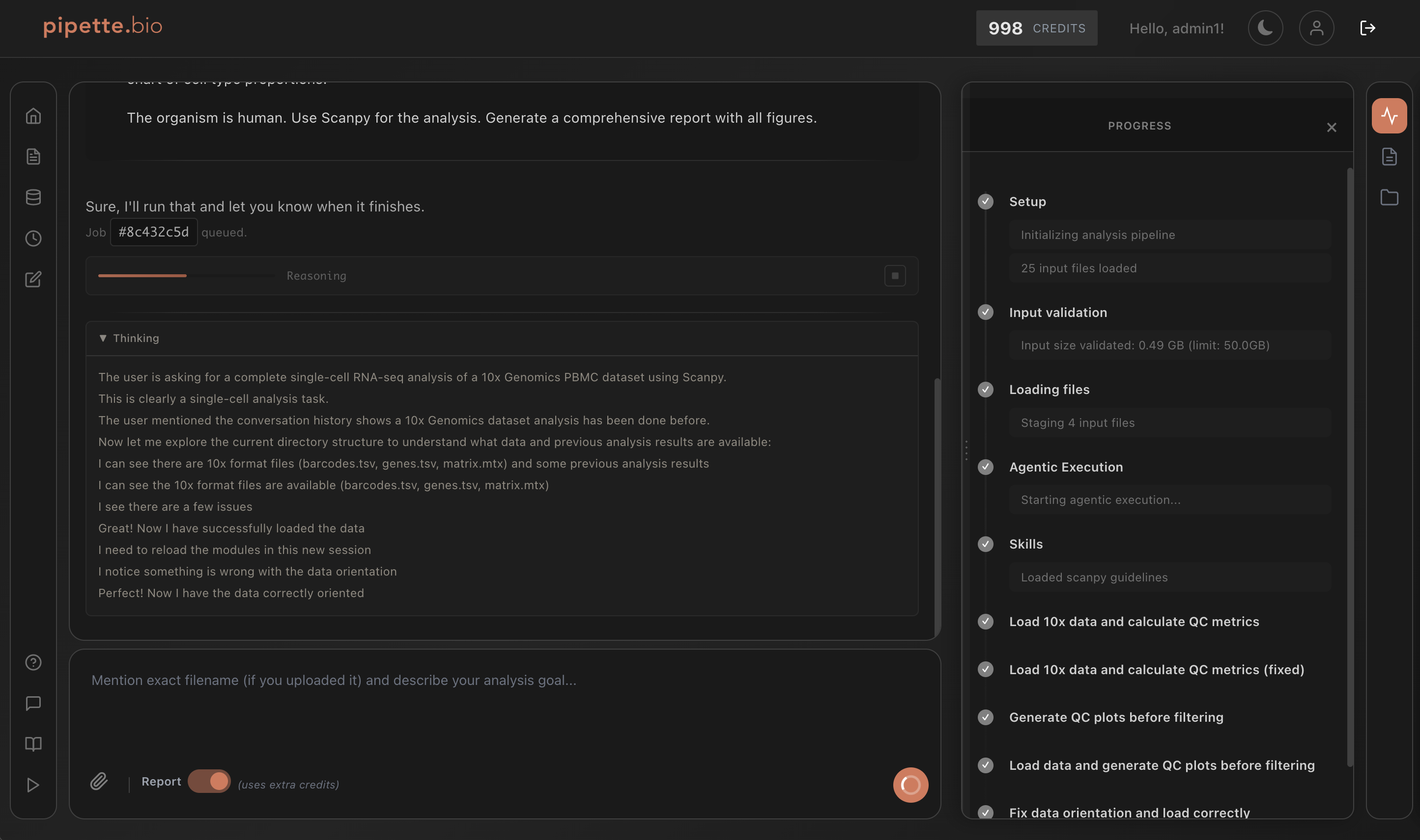 Pipette.bio screenshot