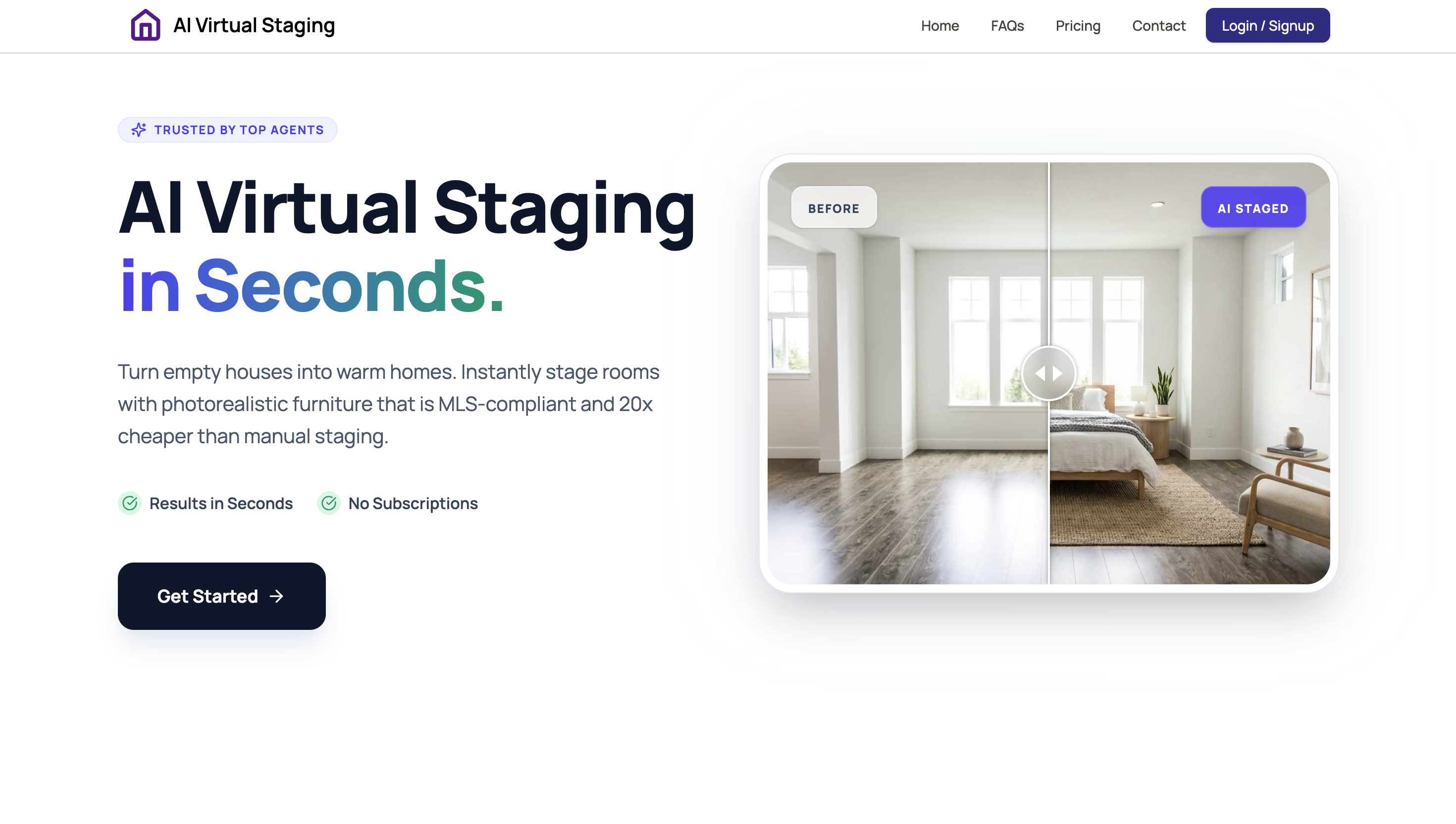 AI Virtual Staging screenshot