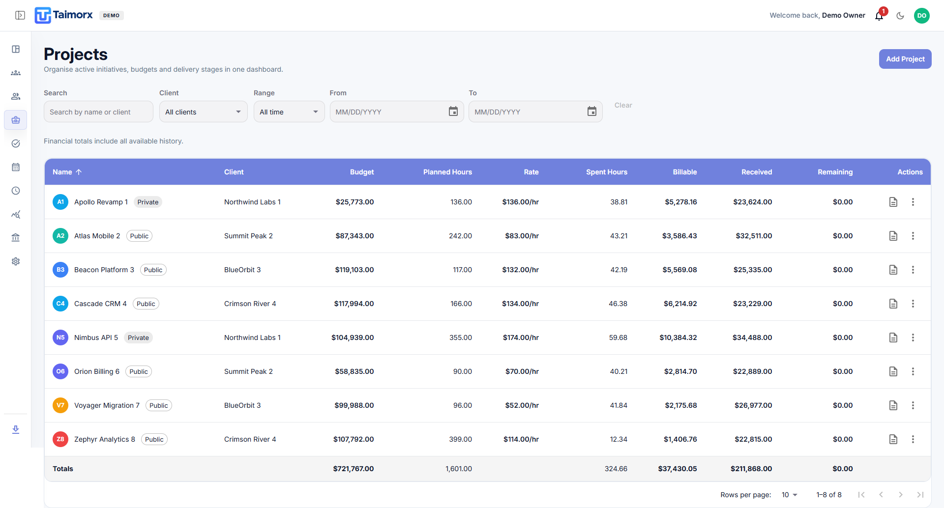 Taimorx screenshot