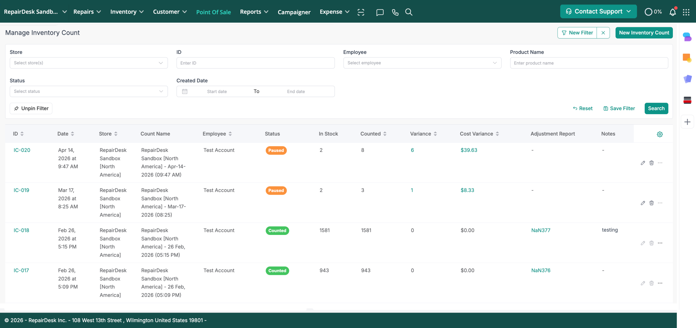 Repair Stack Inventory RepairDesk Reviews 2026: Details, Pricing, & Features | G2
