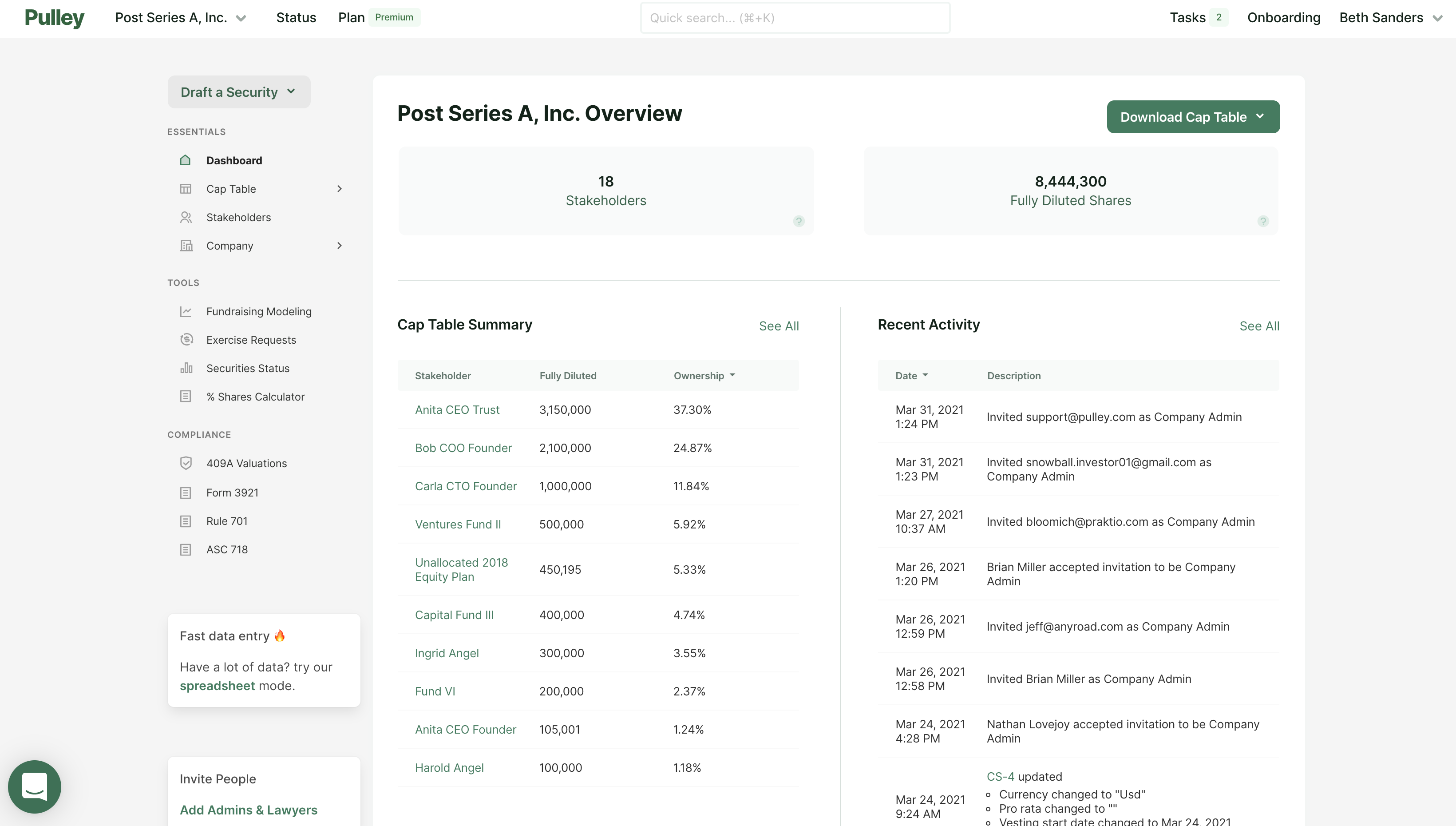 Carta Software vs. Pulley G2