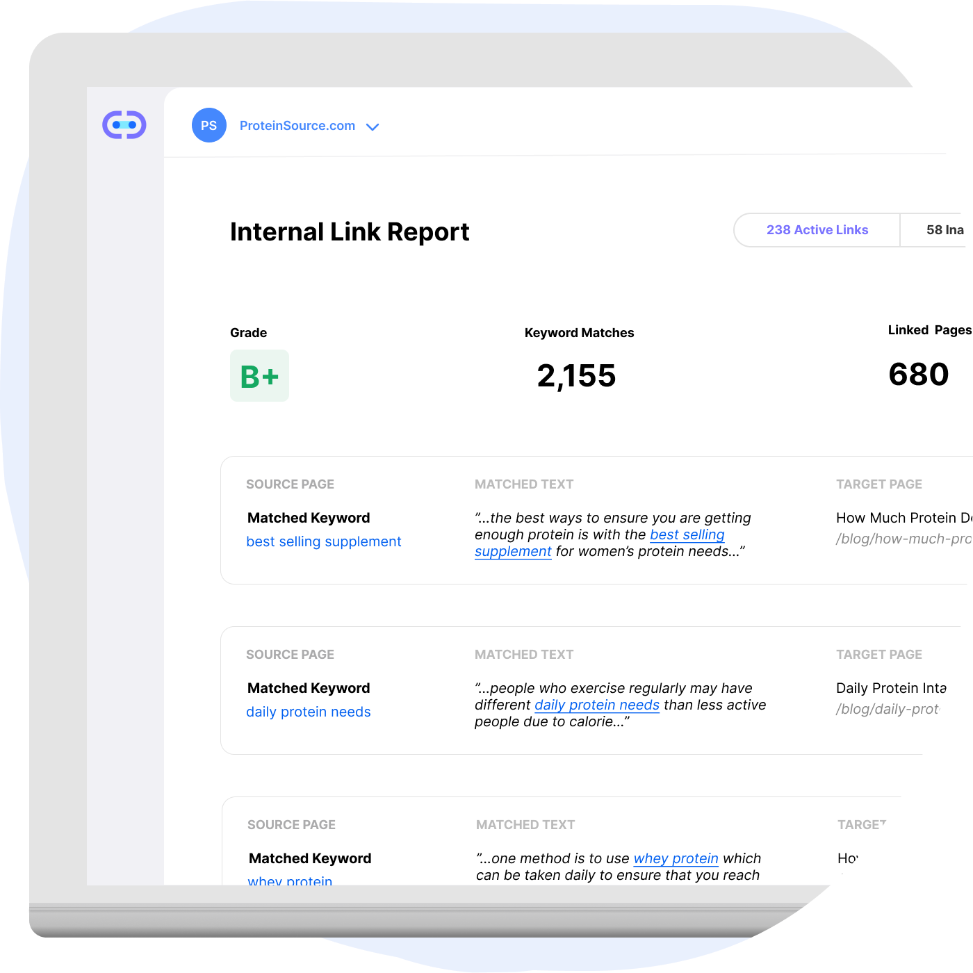 Linkbot | Automated Internal Linking Tool screenshot