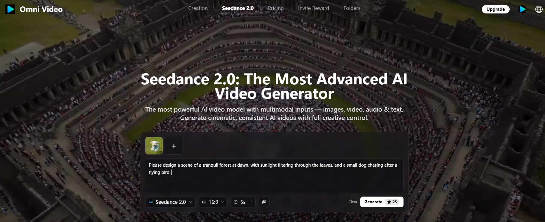 Seedance 2.0 preview