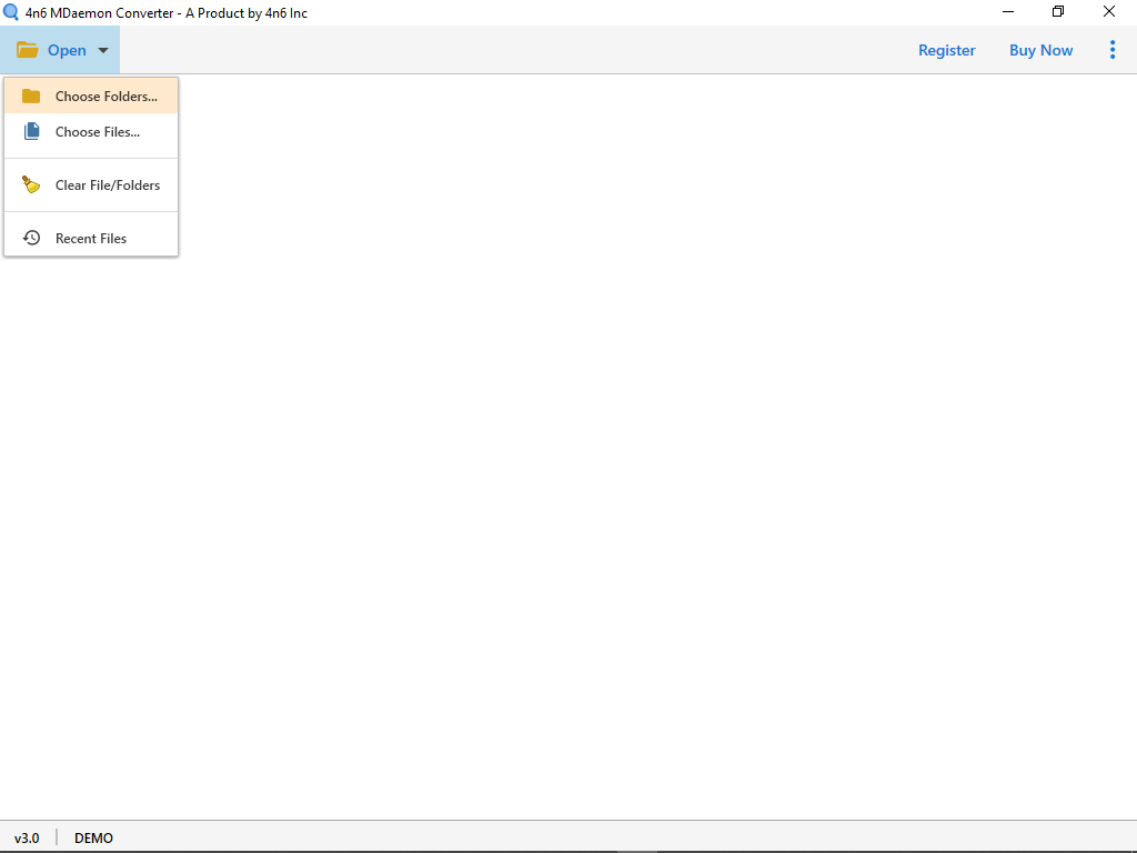 4n6 MDaemon Converter screenshot