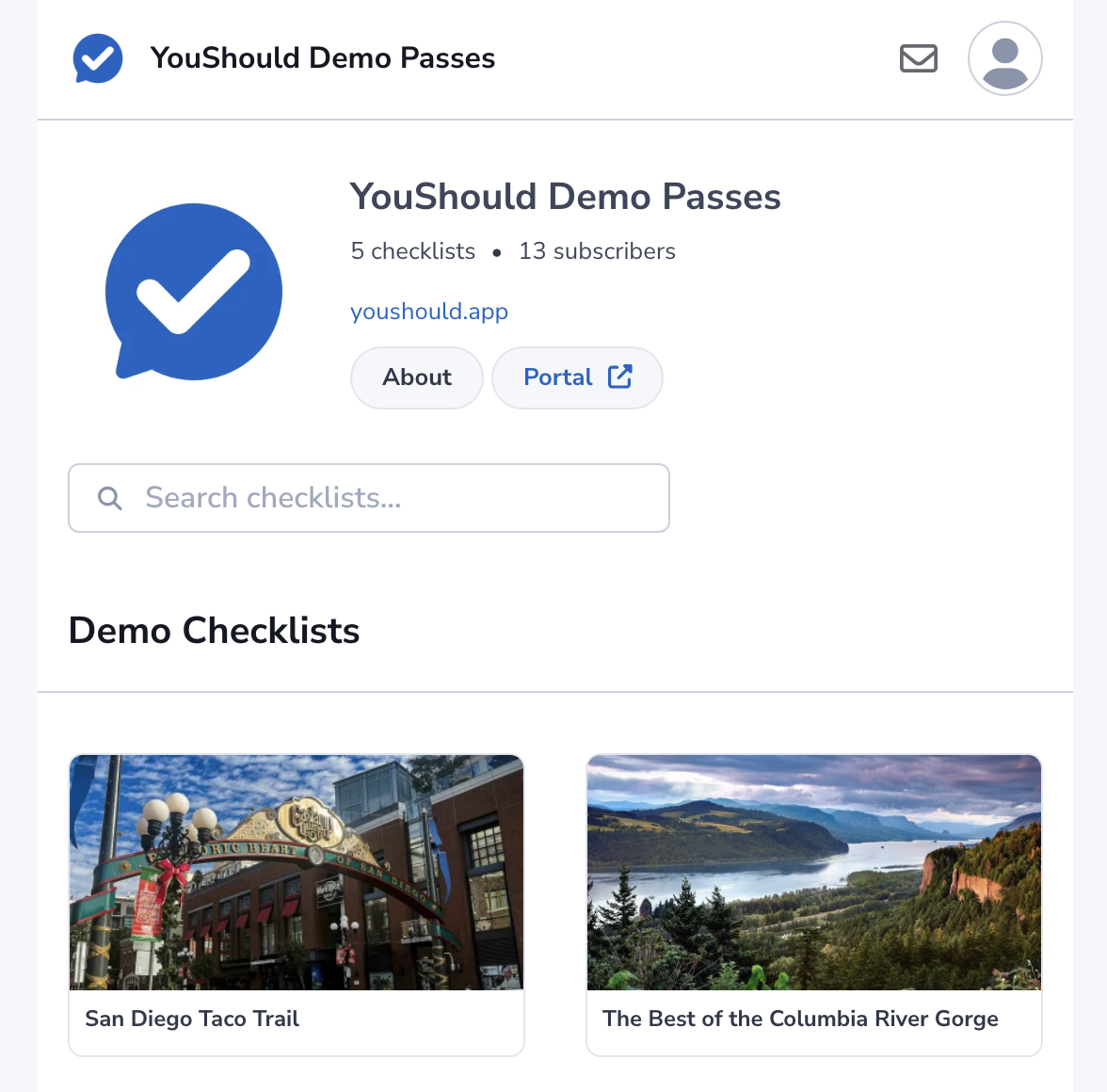 YouShould screenshot