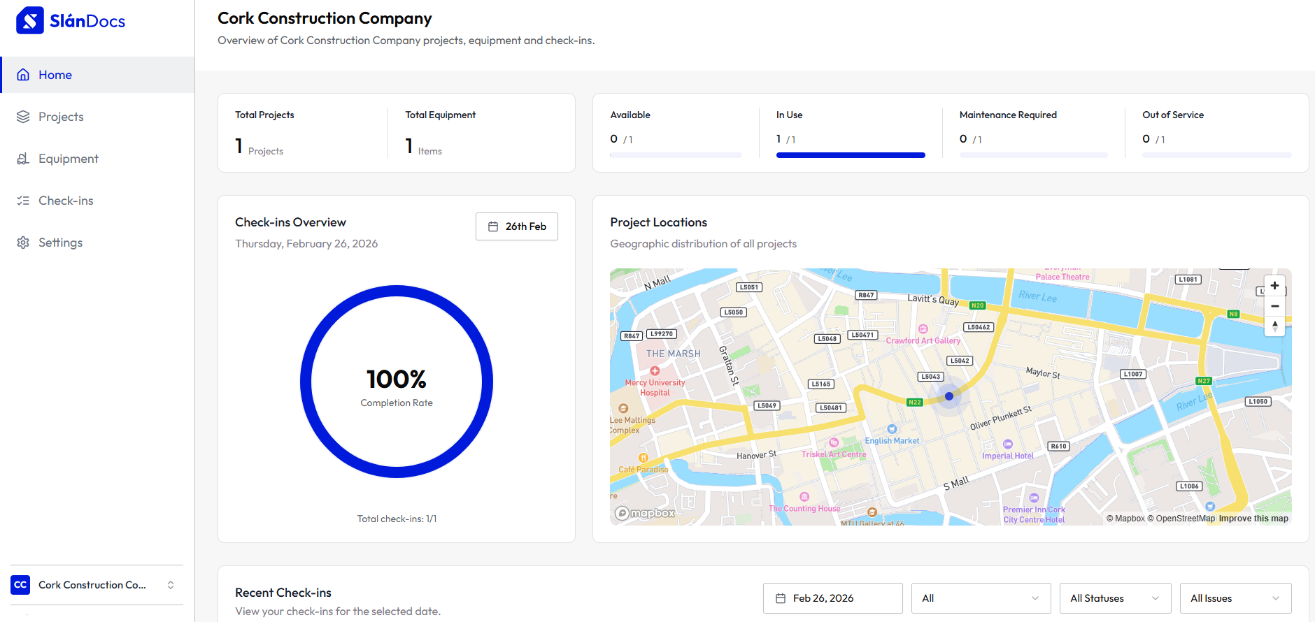 SlánDocs screenshot