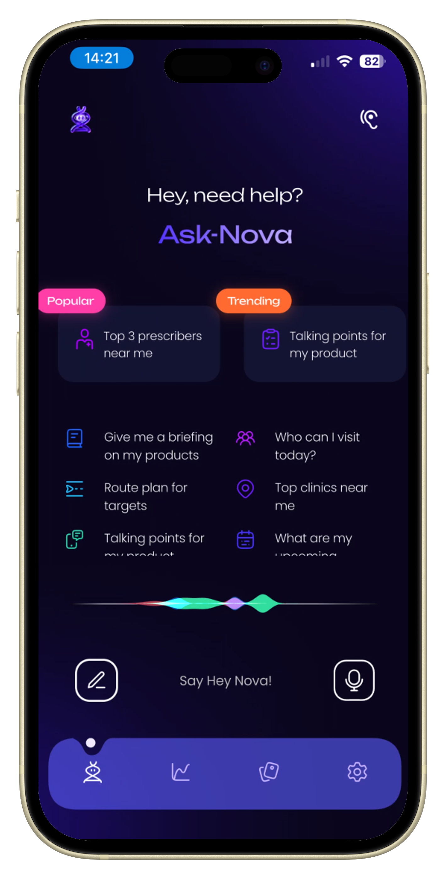Ask-Nova AI Sales Assistant preview
