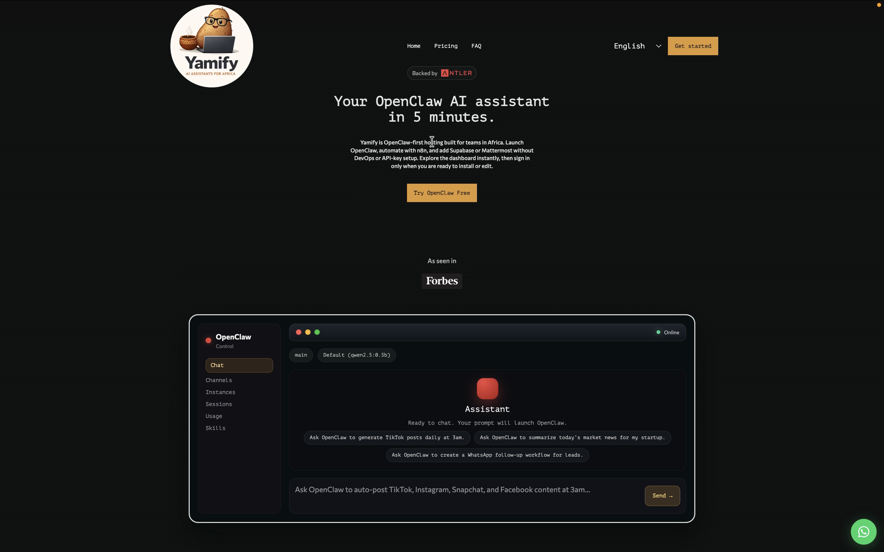 Yamify screenshot