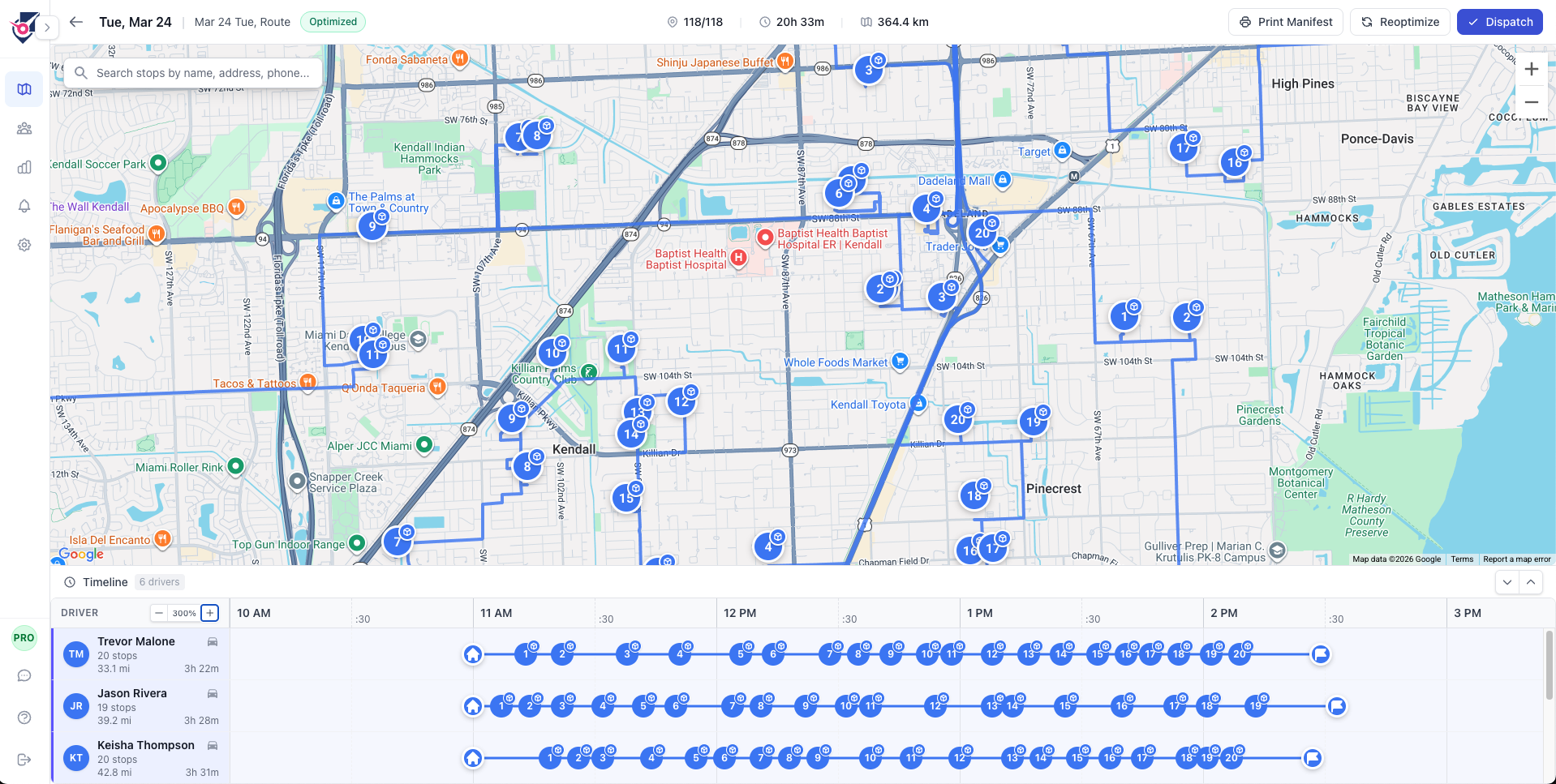 Bodha Route Planner screenshot
