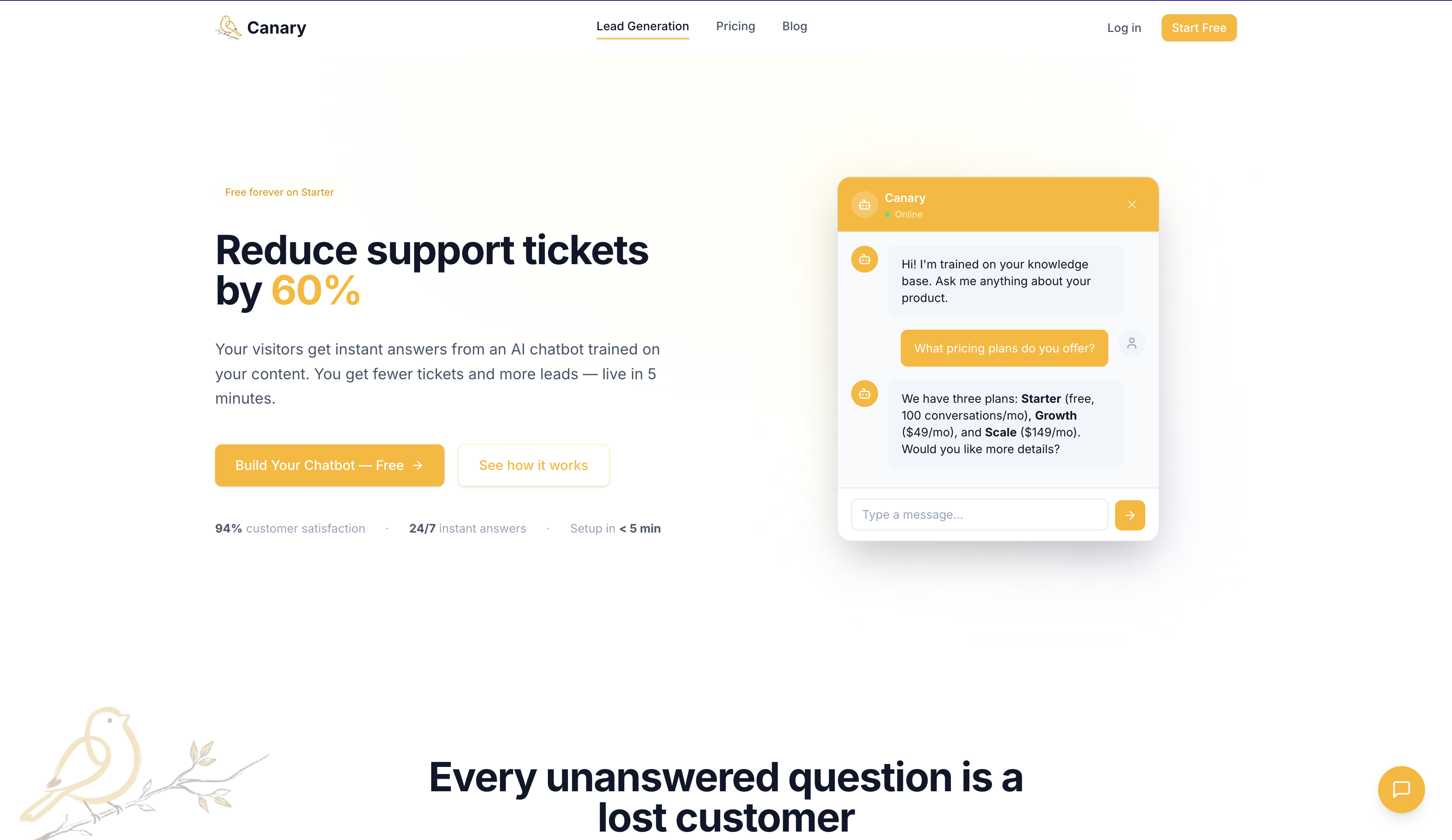 Canary screenshot