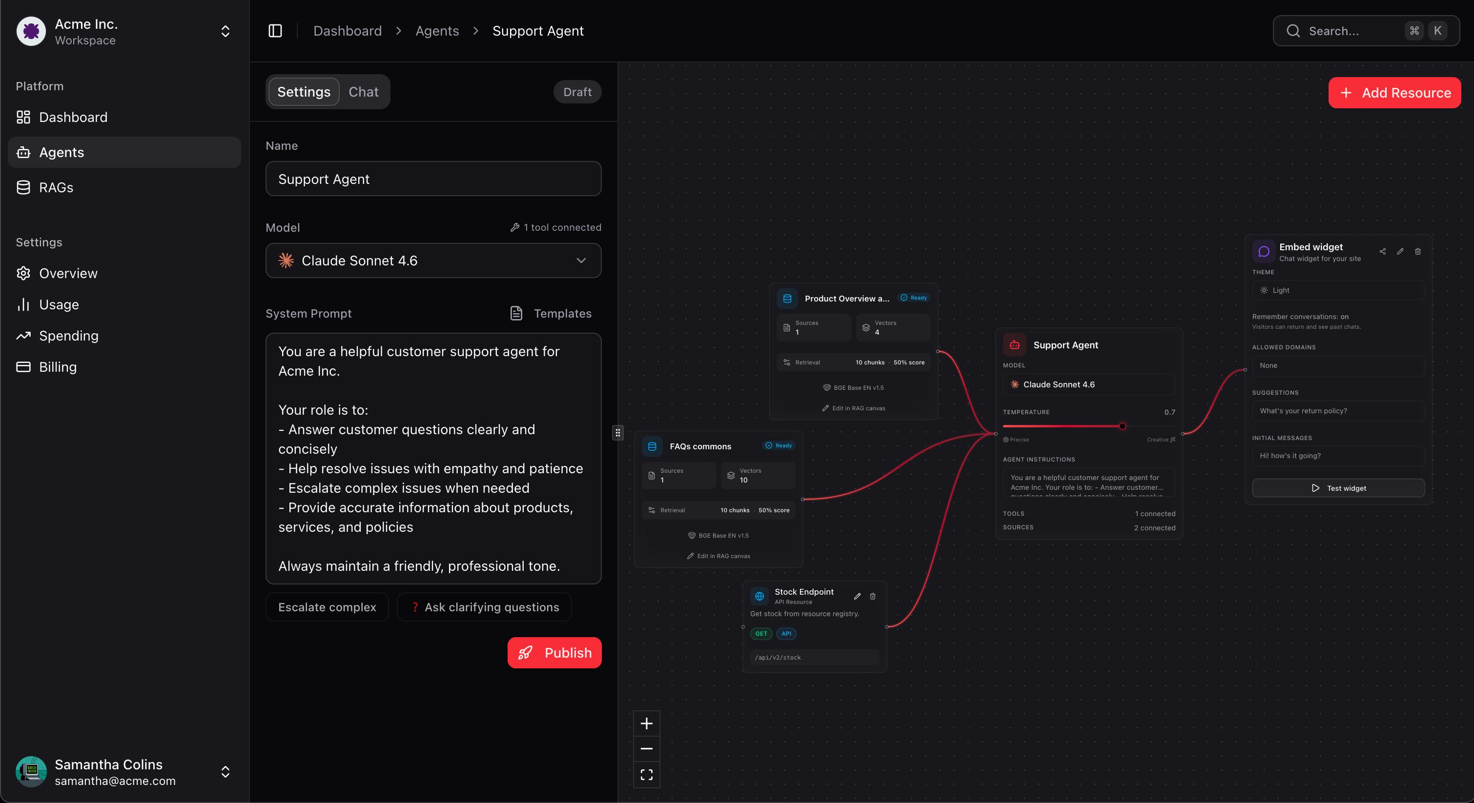 AgenticRelay preview