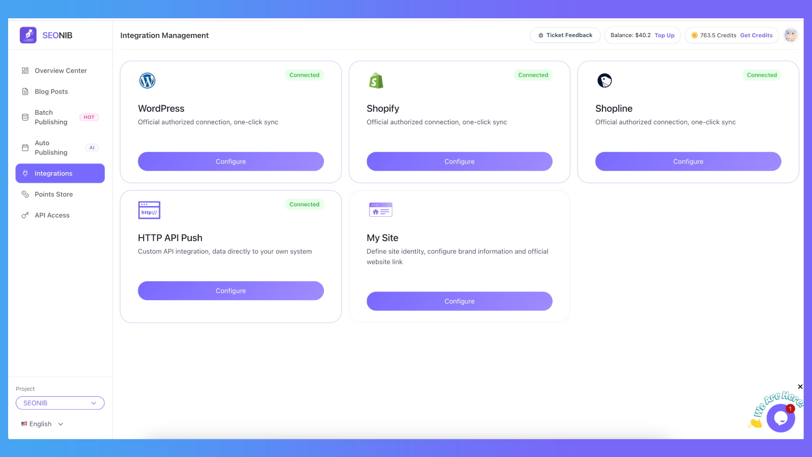 SEONIB preview
