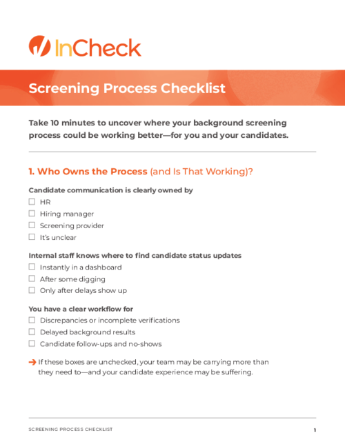 InCheck Reviews 2026: Details, Pricing, & Features | G2