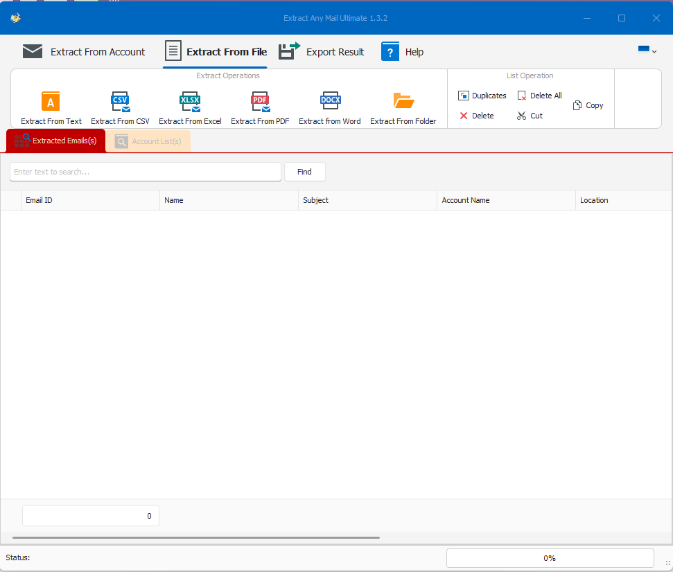Extract Any Mail Ultimate screenshot