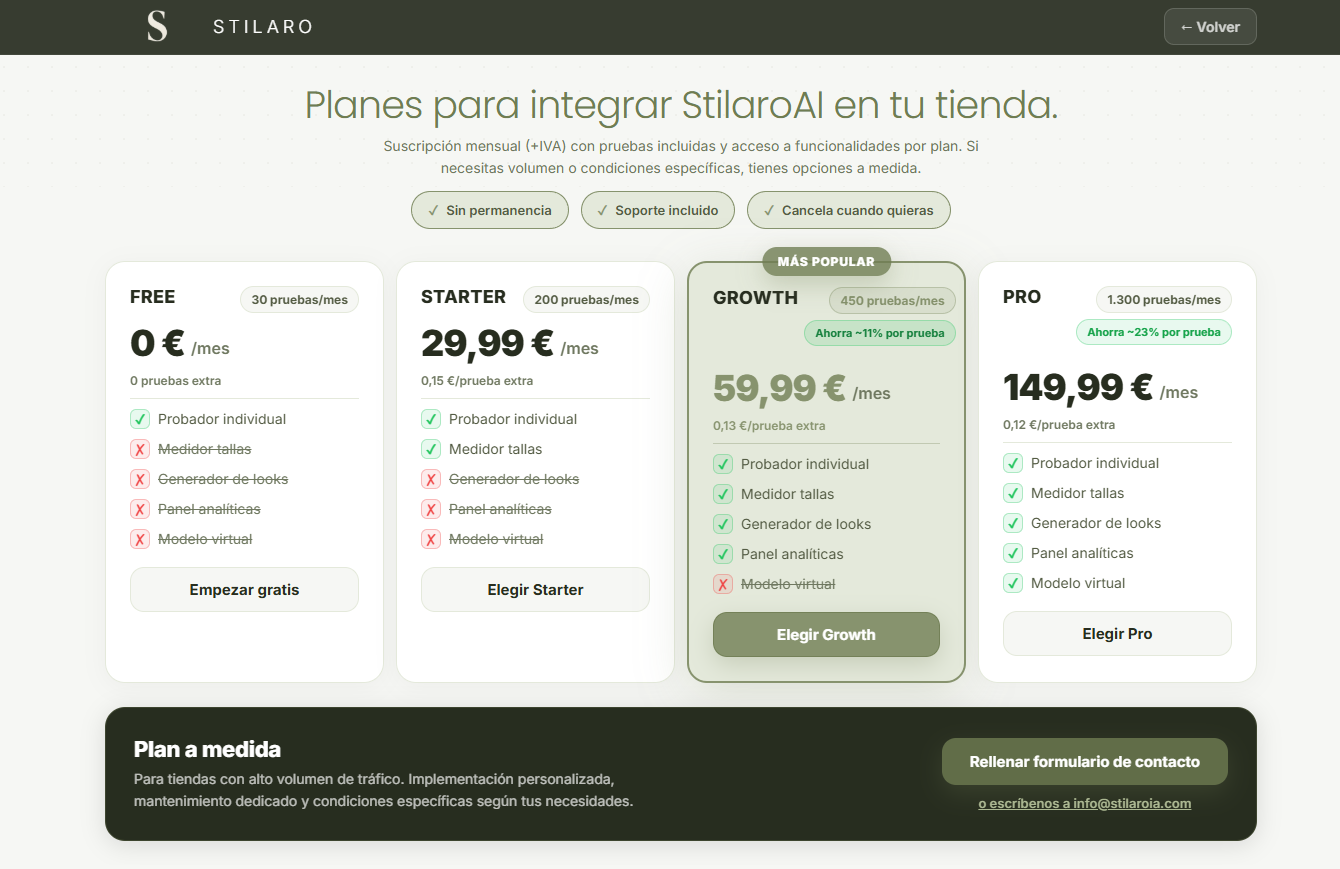 Stilaro screenshot