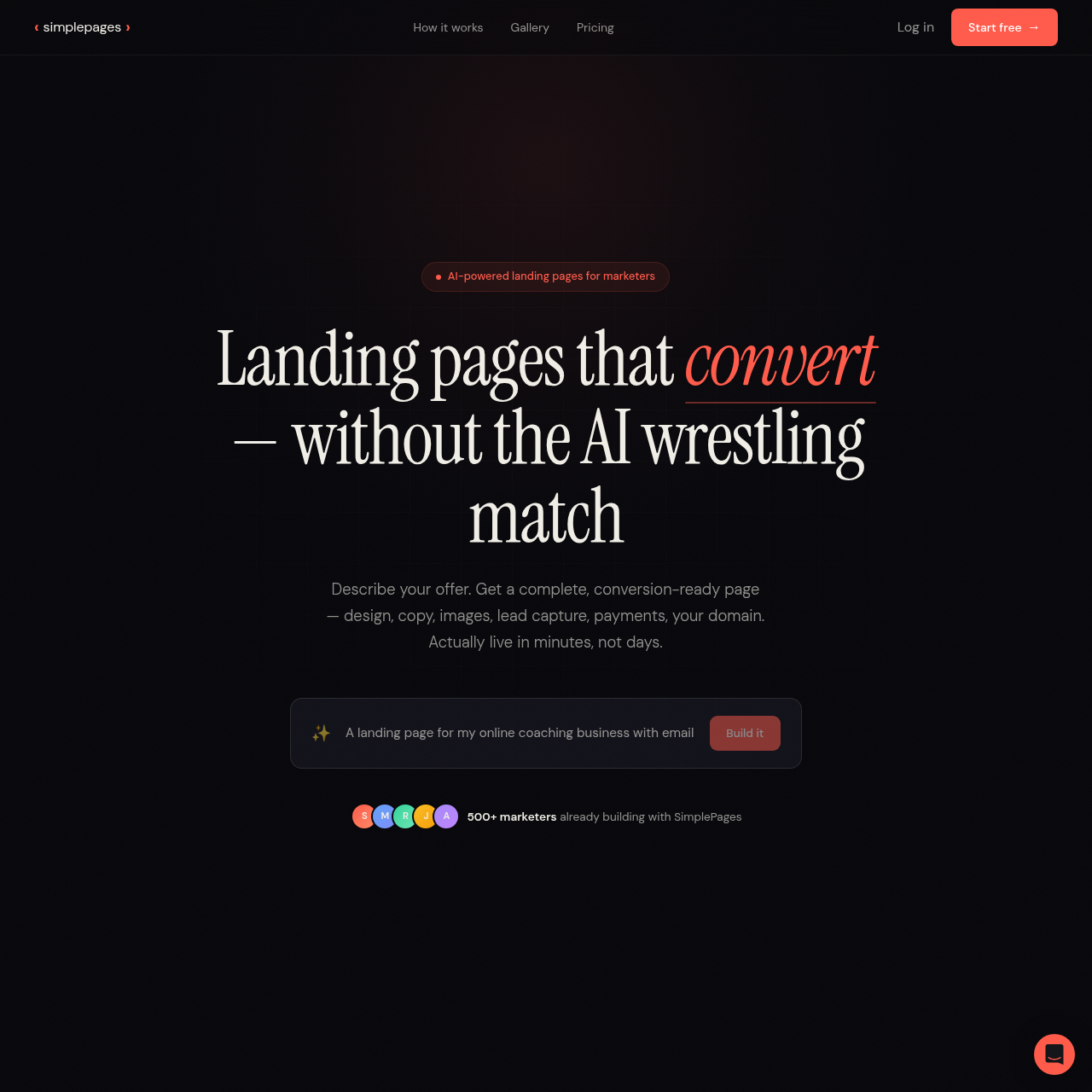 Simplepages screenshot