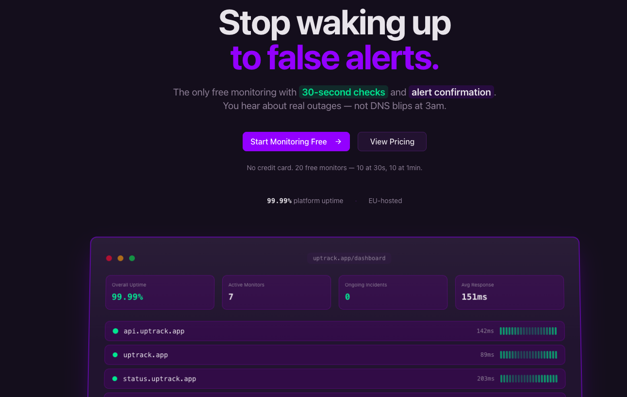 Uptrack screenshot