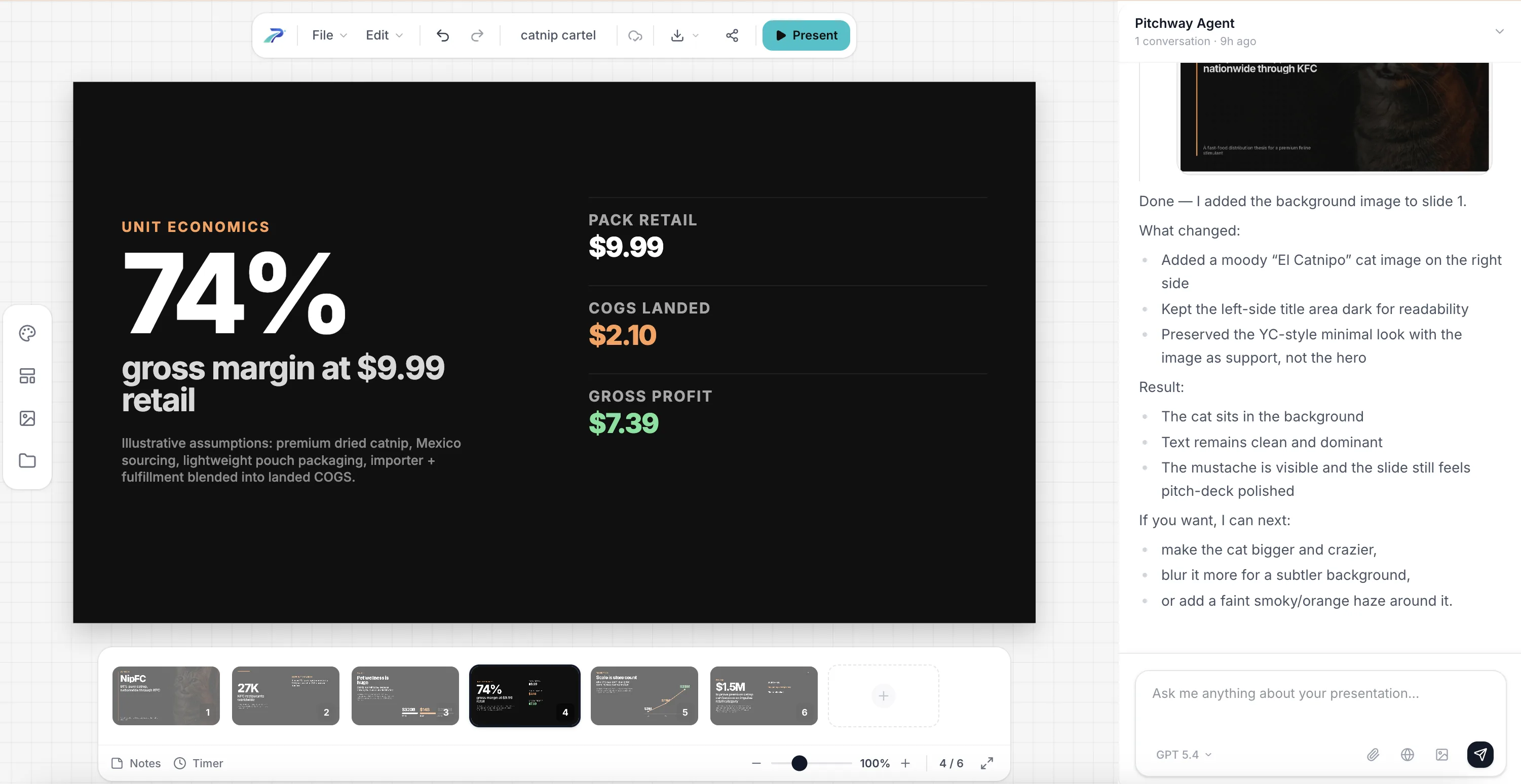 Pitchway screenshot