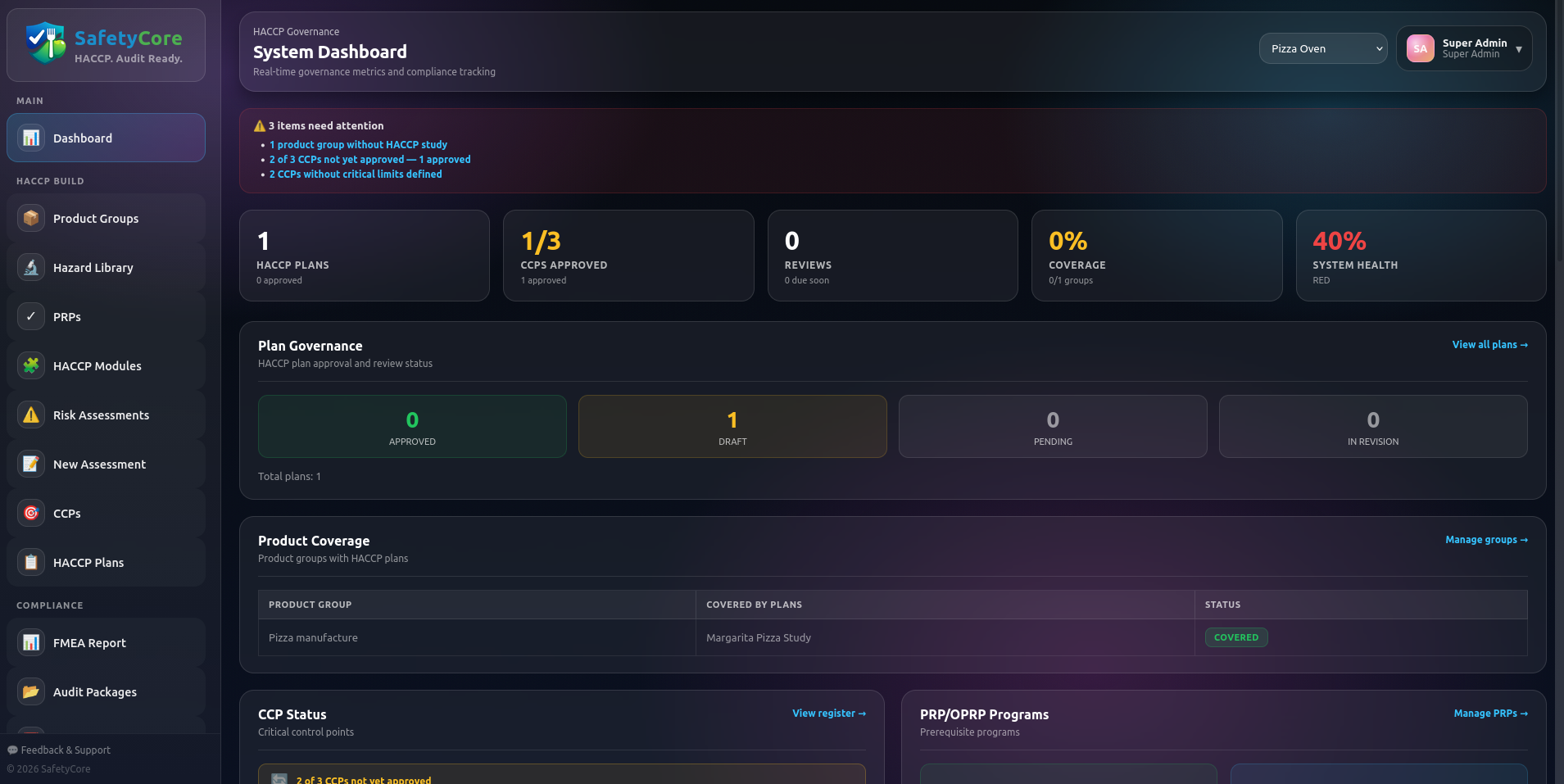 Safetycore screenshot