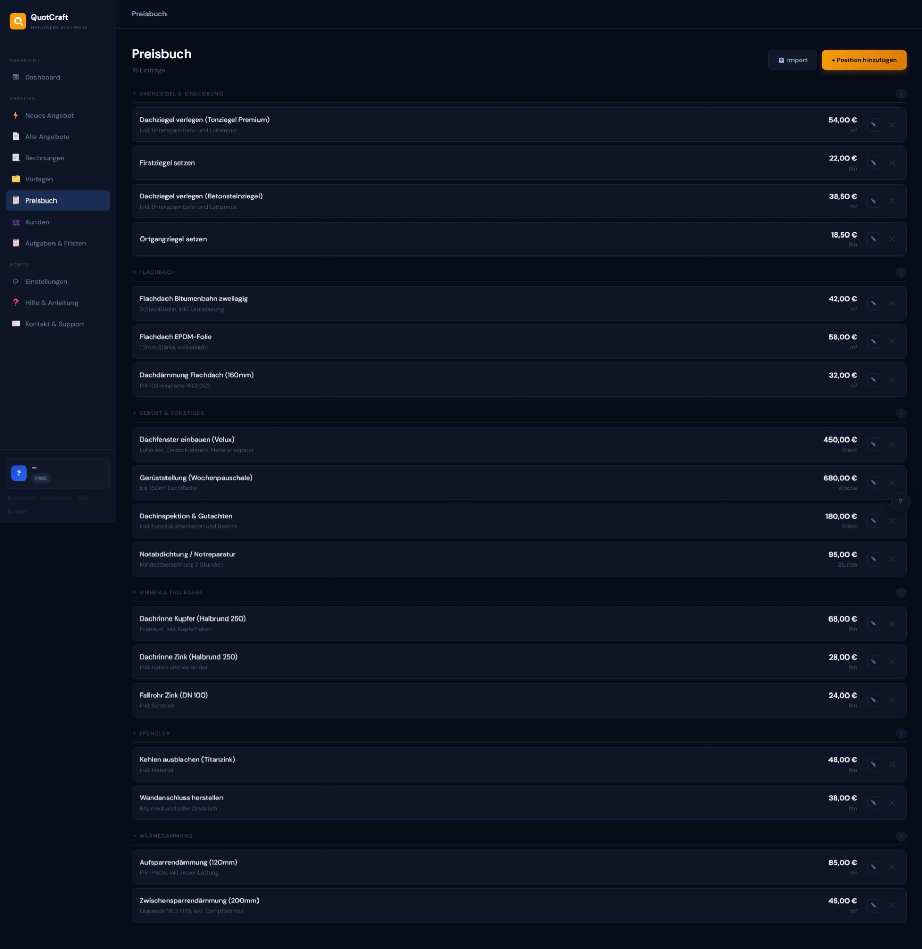 Meistio screenshot