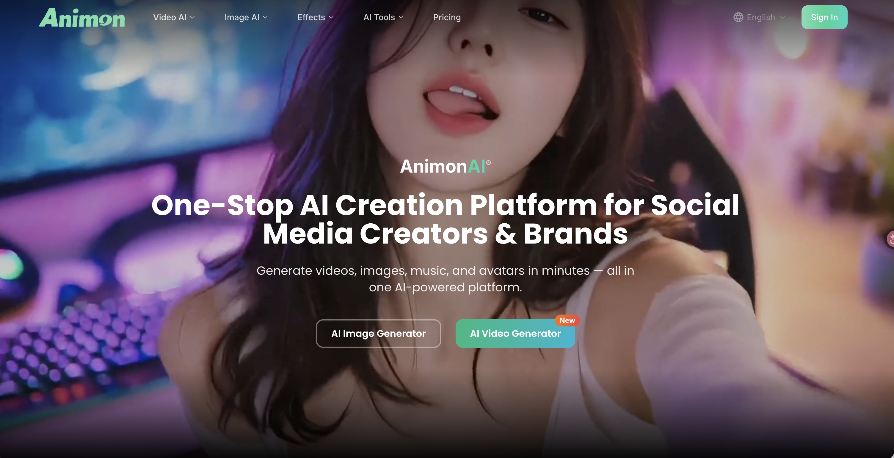 Animon AI screenshot