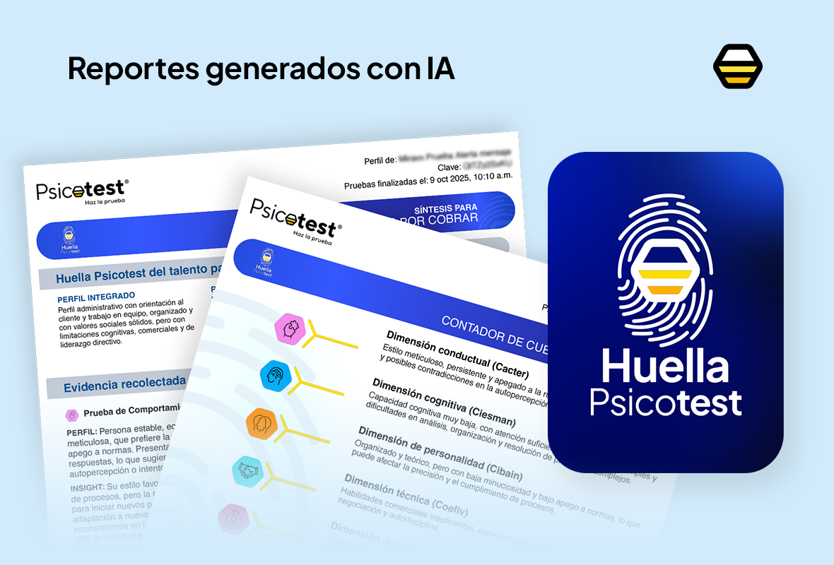 Psicotest screenshot