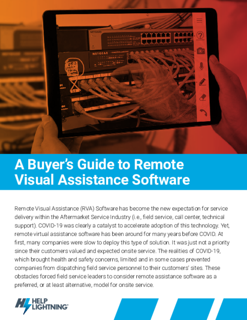 Buyer's Guide To Remote Visual Assistance Software