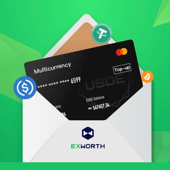 Exworth Virtual Cards screenshot