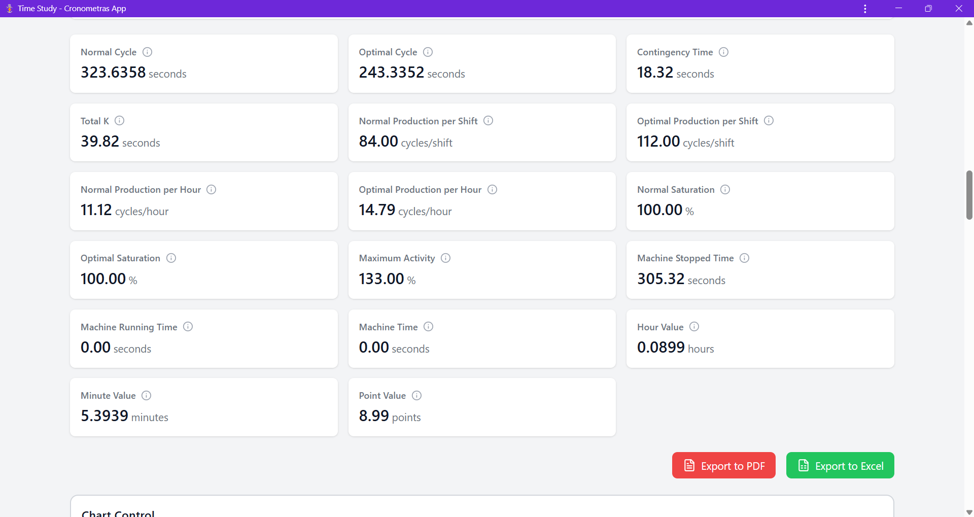 Cronometras screenshot