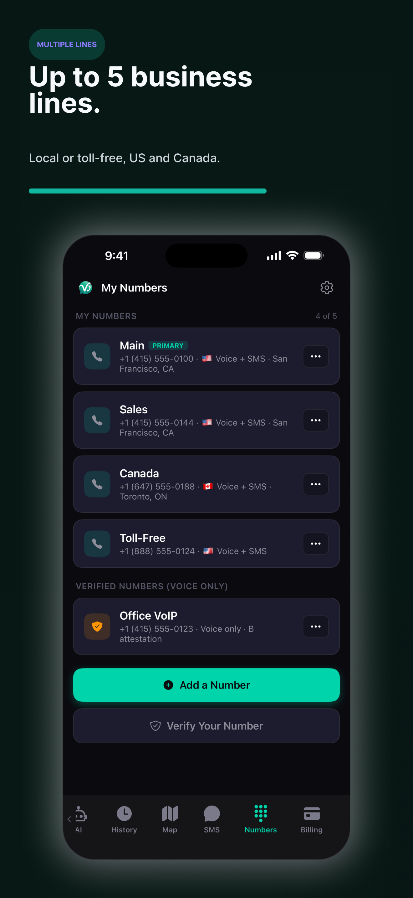 VeraDial screenshot