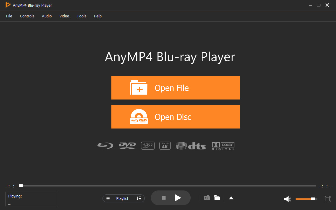 AnyMP4 Blu-ray Player screenshot