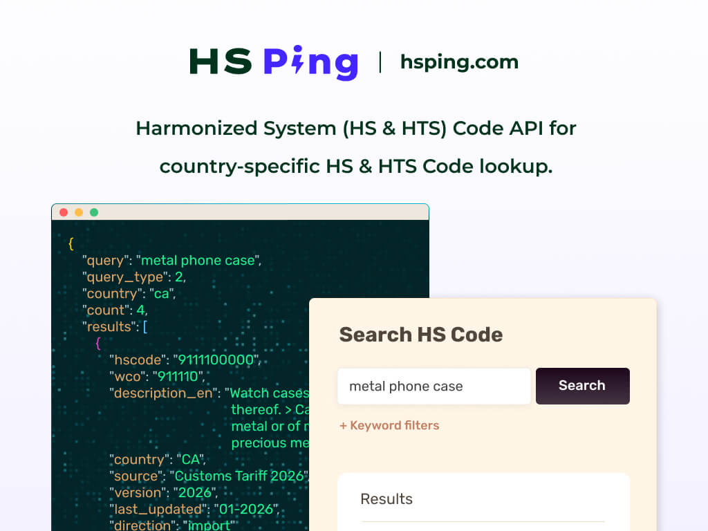HS Ping screenshot
