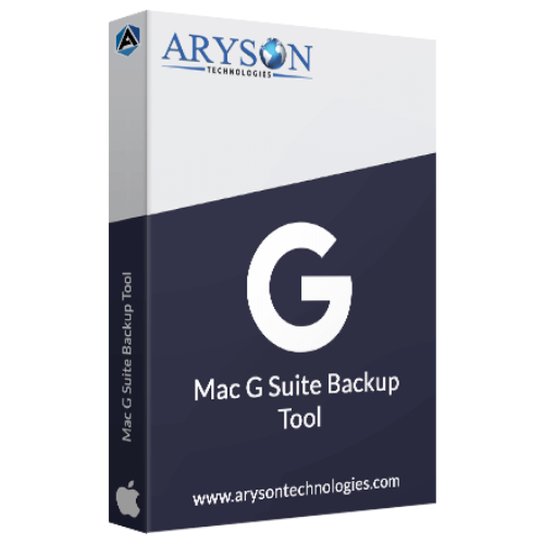 Aryson Mac G Suite Backup Tool screenshot