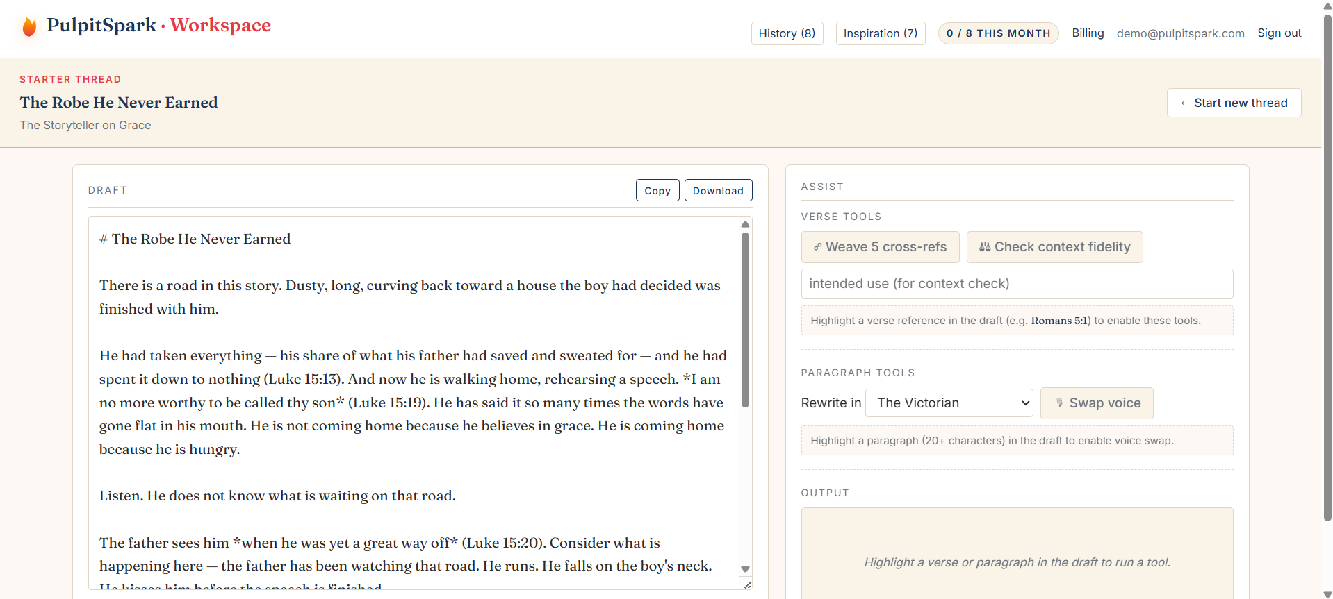 PulpitSpark screenshot