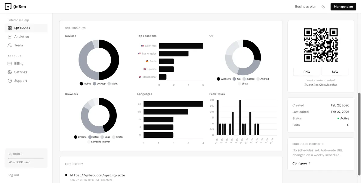 QrBro screenshot