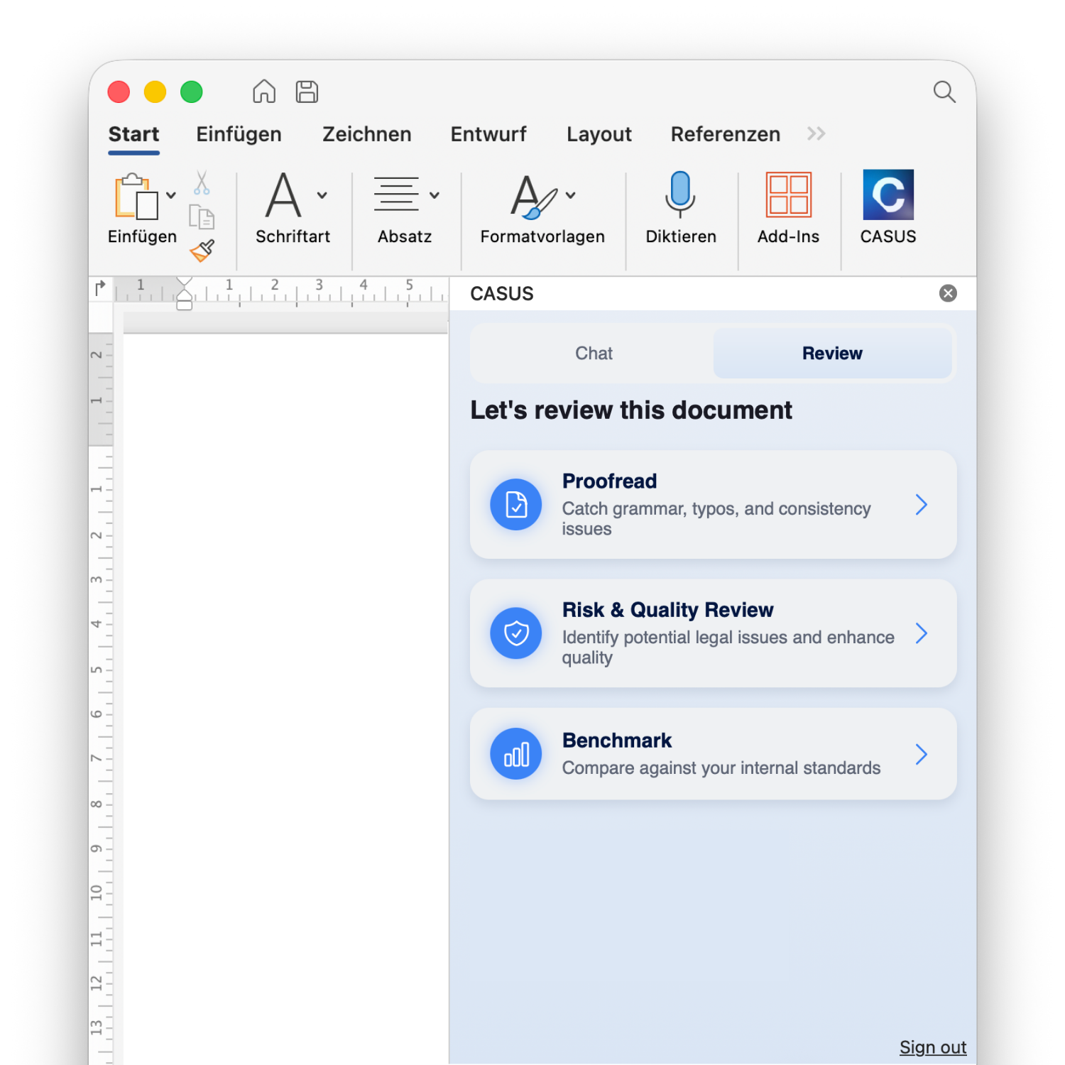 CASUS screenshot