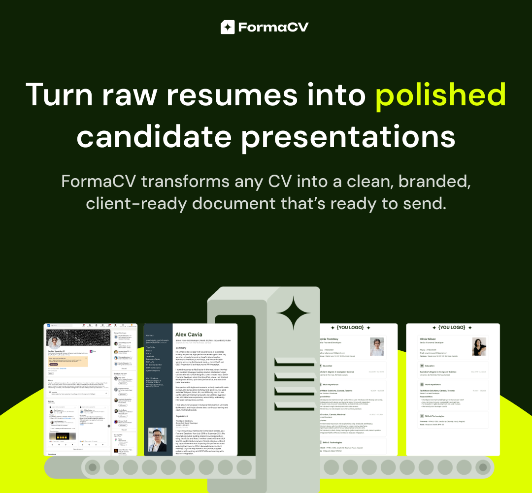 FormaCV screenshot