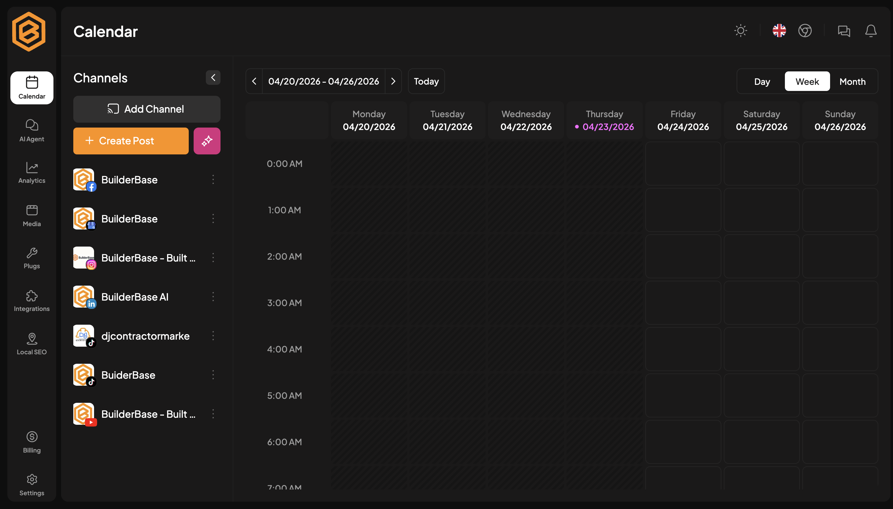 BuilderBase screenshot