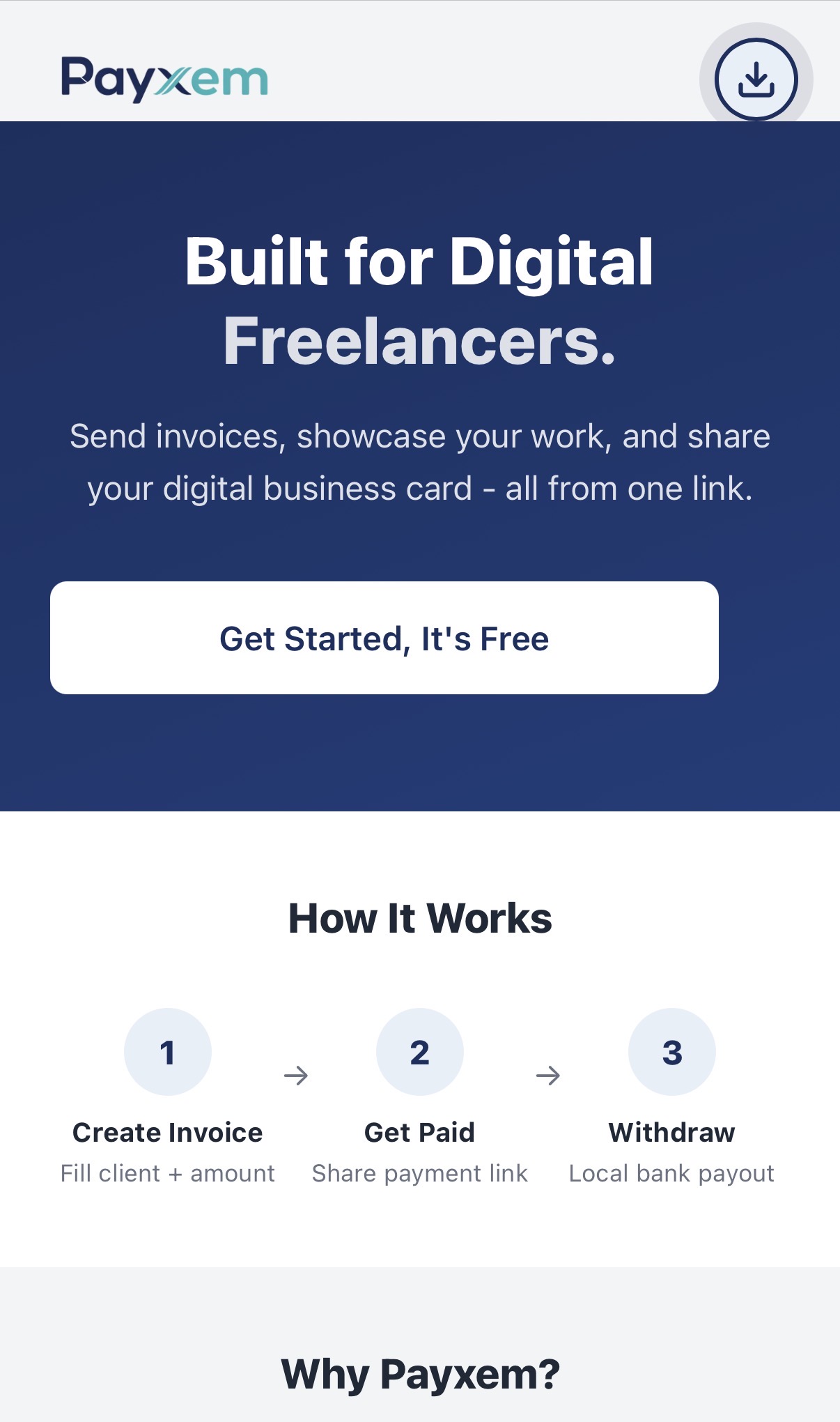 Payxem screenshot