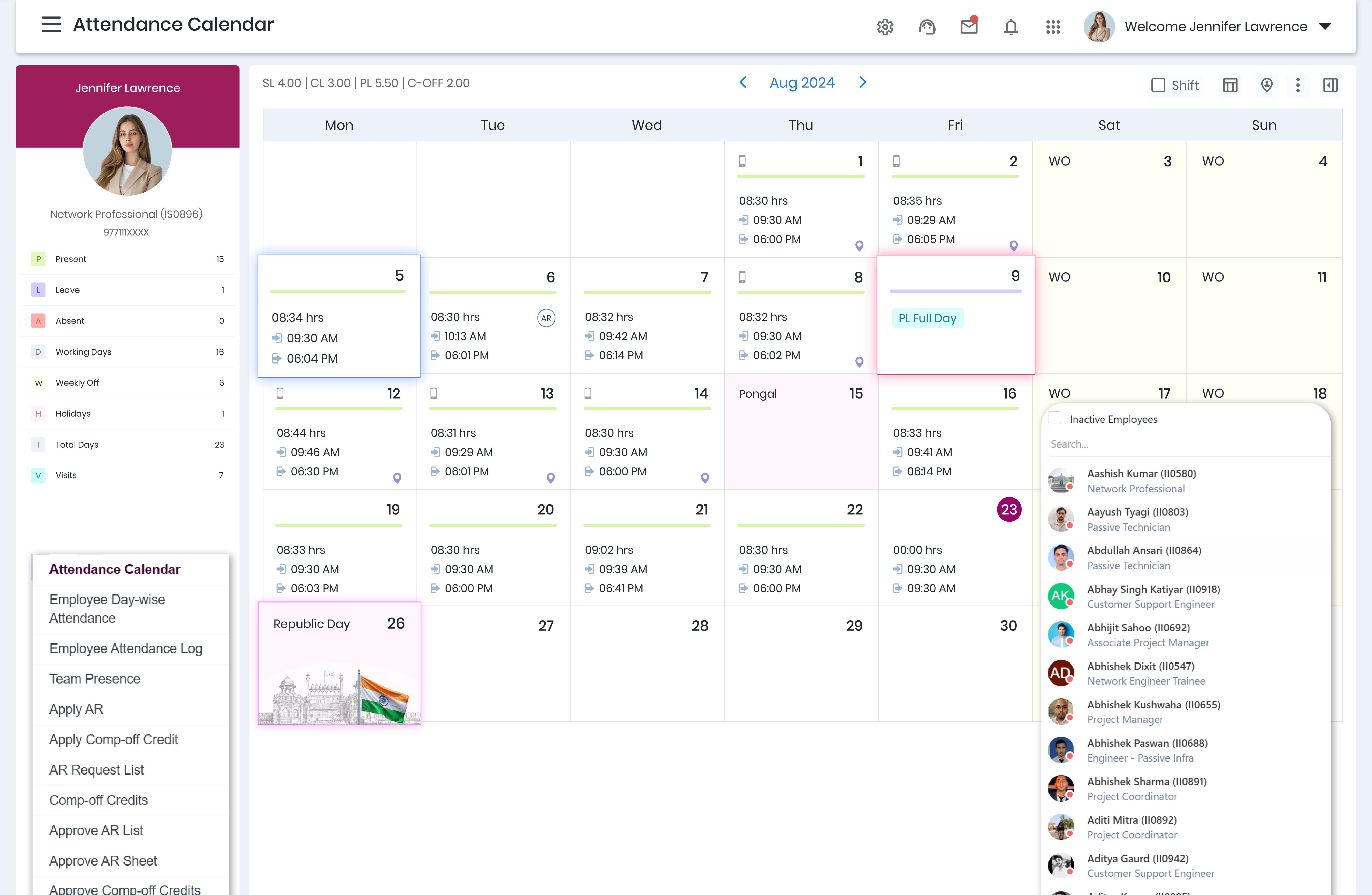 QkrHR screenshot