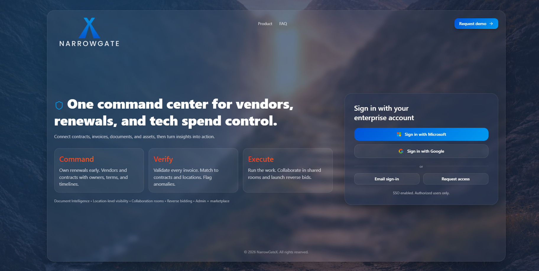 NarrowGateX (NGX) screenshot