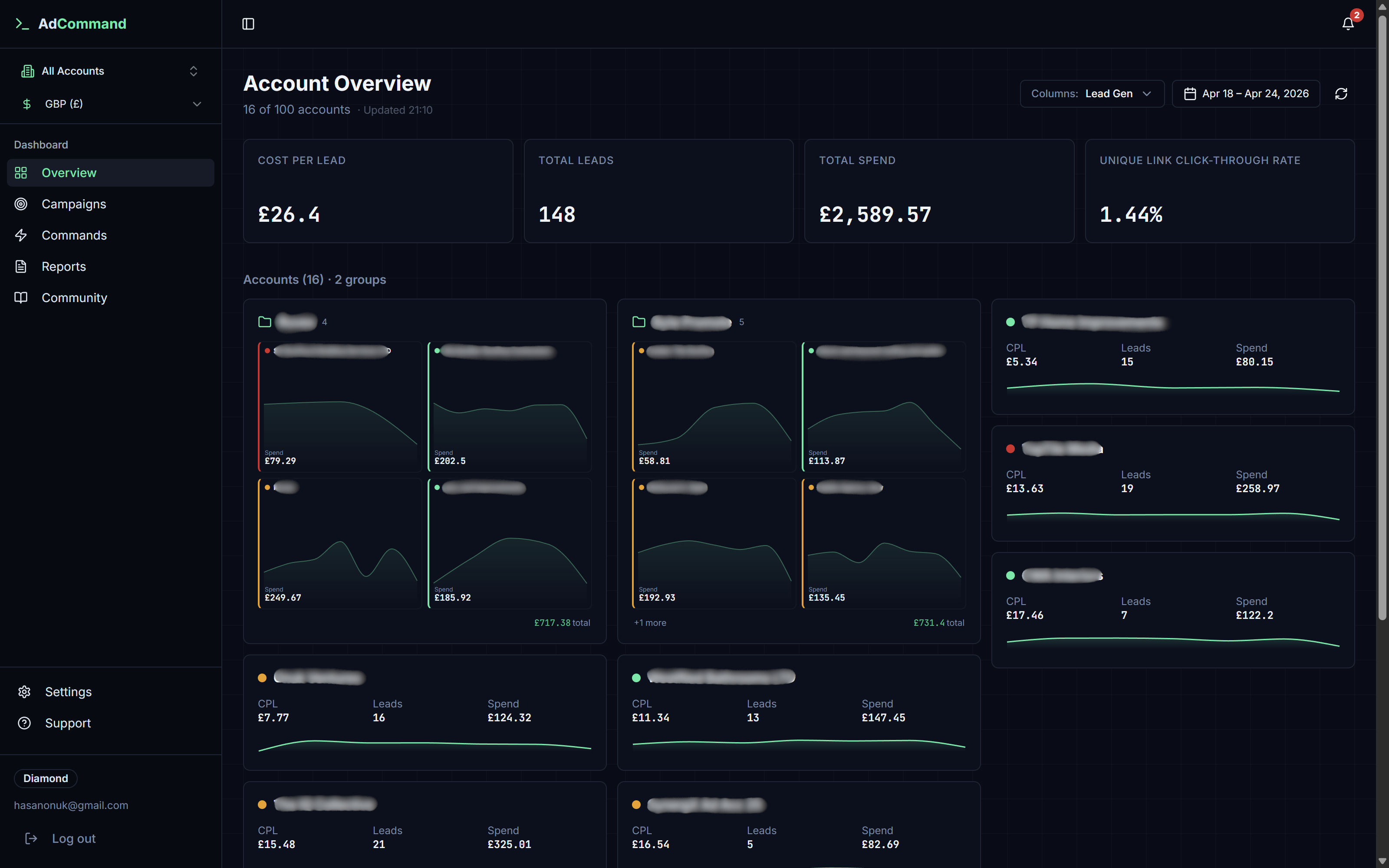 AdCommand screenshot