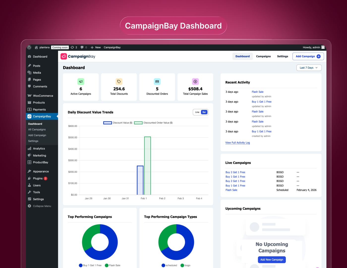 CampaignBay screenshot