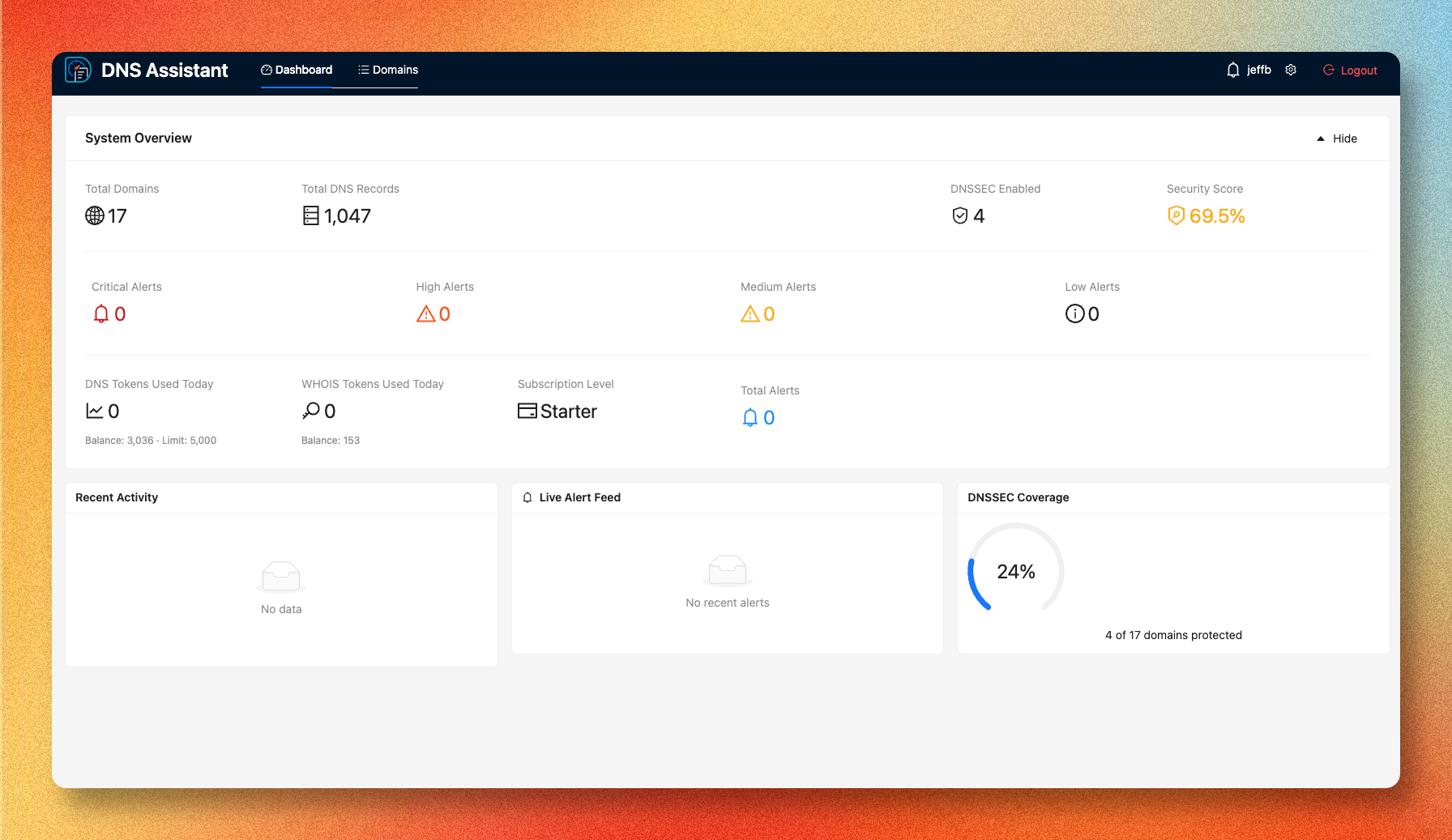 DNS Assistant screenshot